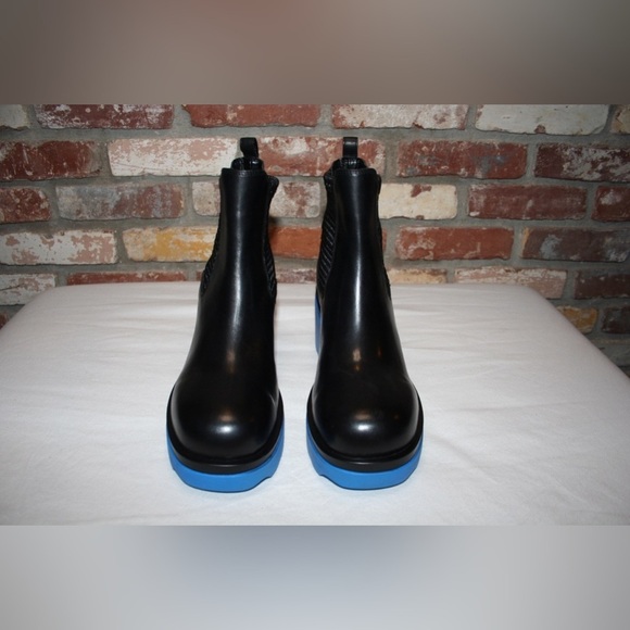 Aerosoles Women’s Black & Blue Blaine Ankle Boots Size 10.5 - Picture 3 of 7